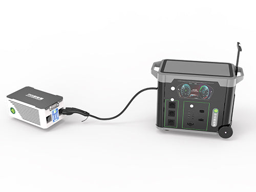 H095-6kWh 6KWh push-pull power supply Outdoor mobile power supply, high-power self driving camping backup power supply