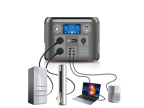 H093-1500W 1500W Portable Power Station Wireless phone charging