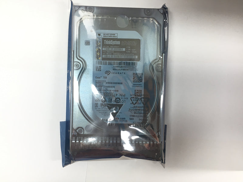 1TB SAS 7.2K 12GB 512N 7XB7A00041 00YK030 SR Original Hard Drive