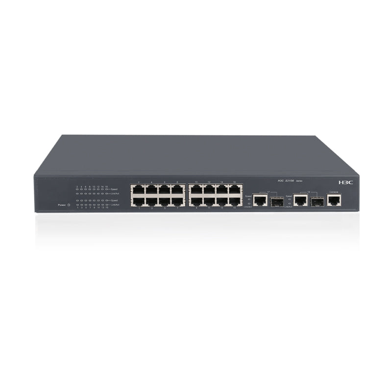 LS-S3100V2-16TP-SI Ethernet Switch 16 100M 2 Port Gigabit Layer 2 Network Management Optical Switch