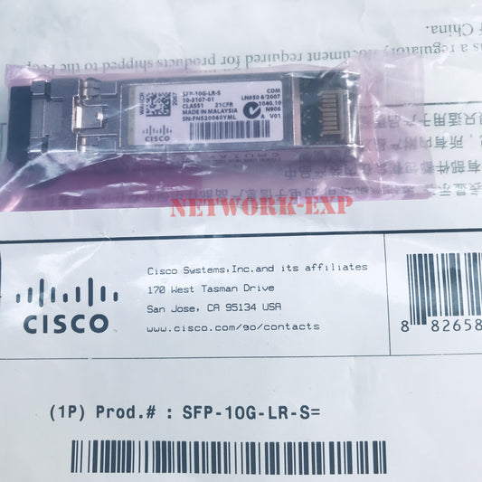 SFP-10G-LR-S=