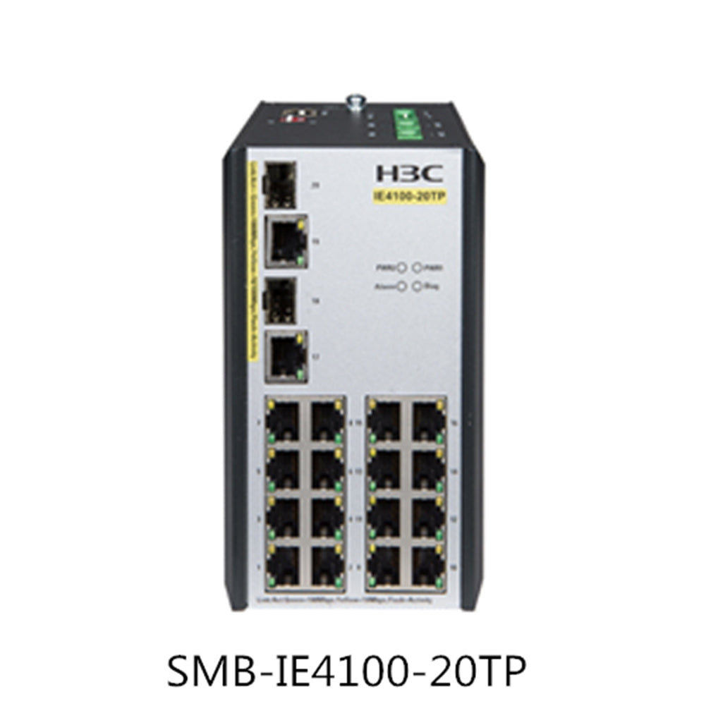 IE4100-20TP Ethernet switch 16 100M electrical port 2 Gigabit photoelectric port industrial switch