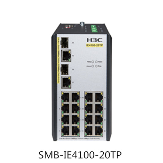 IE4100-20TP Ethernet switch 16 100M electrical port 2 Gigabit photoelectric port industrial switch