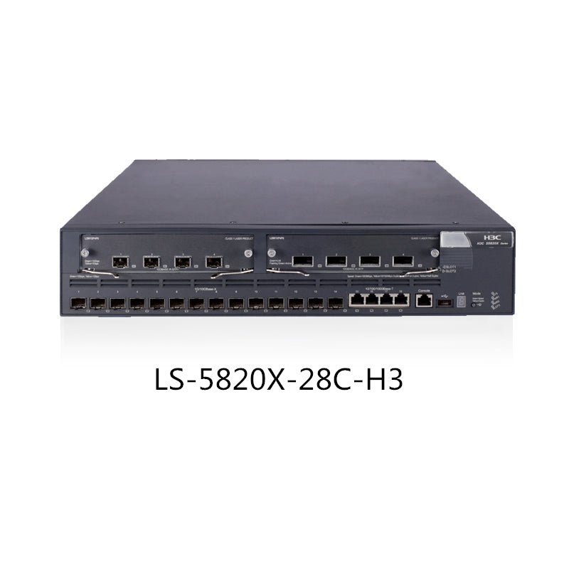 LS-S5820X-28C H3C 10G core campus networking switch 140,000 Mbps aggregation L3 Ethernet switch