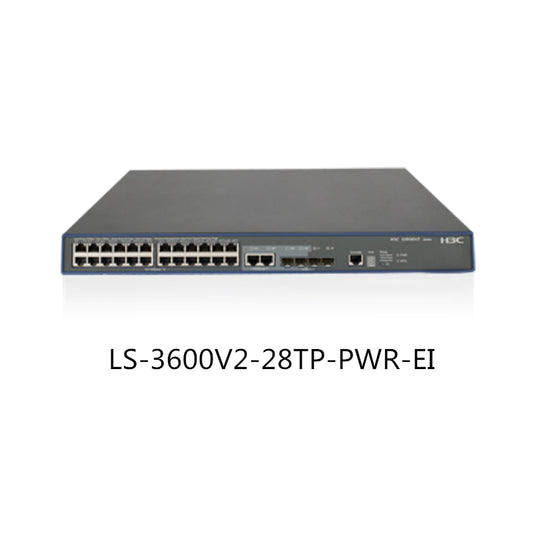 LS-S3600V2-28TP-PWR-EI Ethernet Switch 24-port 100M Layer 3 Network Management POE Switch