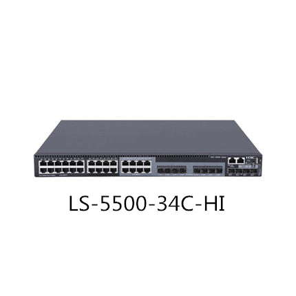 LS-S5500-34C-HI Ethernet switch  24-port Gigabit three-layer 10 Gigabit uplink core switch