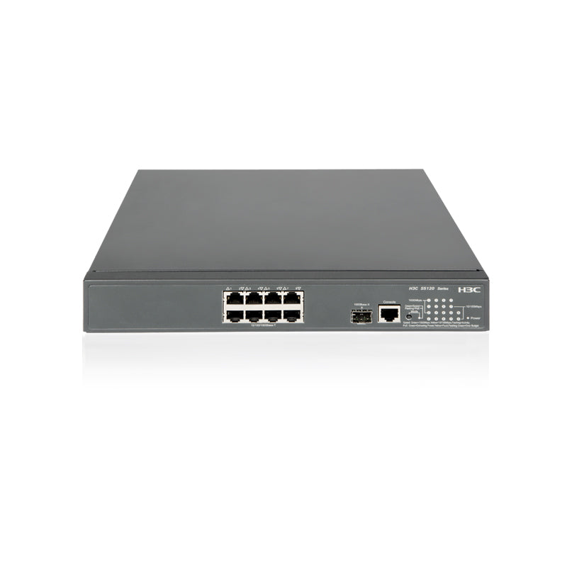 LS-S5120-9P-PWR-SI-H3 H3C 8-Port Gigabit POE Powered Ethernet Switch