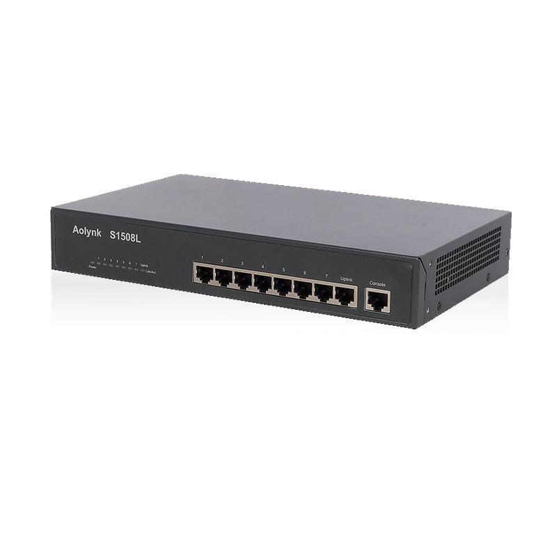SOHO-S1508L Ethernet switch 8-port digital TV corridor wire speed intelligent with VLAN traffic limit switch