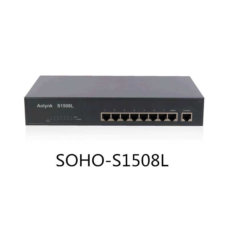 SOHO-S1508L Ethernet switch 8-port digital TV corridor wire speed intelligent with VLAN traffic limit switch