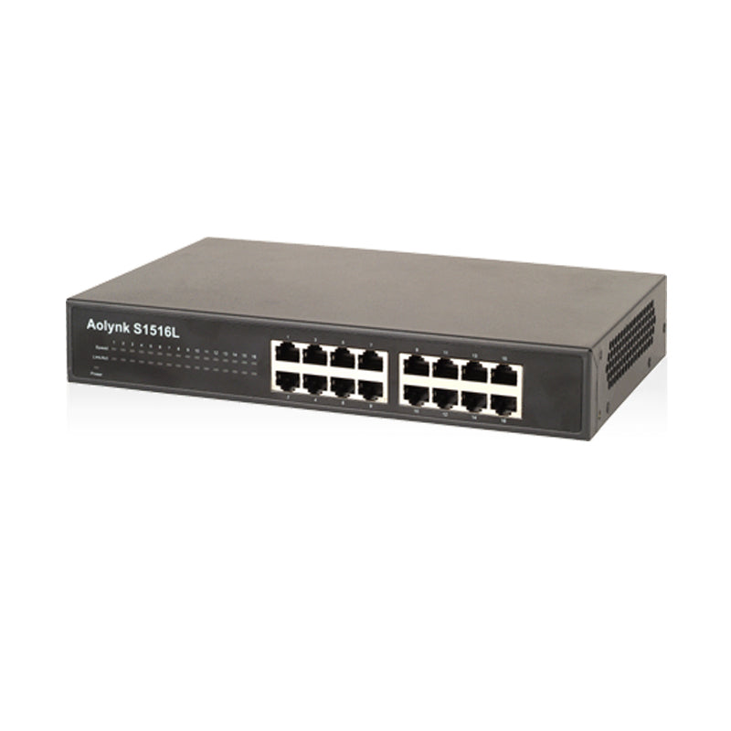 SOHO-S1516L Ethernet switch 16-port 100M intelligent corridor school with VLAN speed limit switch