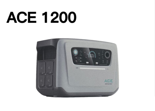 Outdoor mobile power supply ACE 600/1200/1800/2400/3600W high-power capacity self driving camping backup power supply