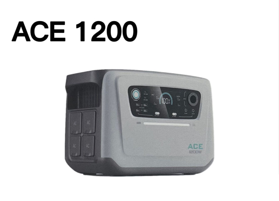 Outdoor mobile power supply ACE 600/1200/1800/2400/3600W high-power capacity self driving camping backup power supply