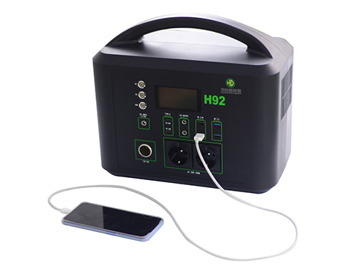 H092-1kW 1000W Portable Power Station Outdoor mobile power supply, high-power self driving camping backup power supply