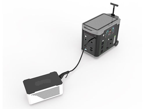 H095-6kWh 6KWh push-pull power supply Outdoor mobile power supply, high-power self driving camping backup power supply