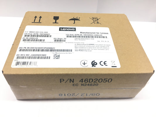 7XB7A00023 00YK012 900GB 15K SAS 12Gb Hard Drive SR650