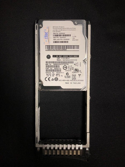 00AR327 00AR480 1.2T 10K SAS Storwize V7000 Gen2 Storage hard disk