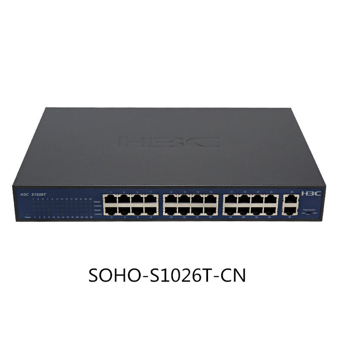 SOHO-S1026T-CN Ethernet Switch 24-port 100M Electricity Layer 2 Unmanaged Gigabit Uplink Switch