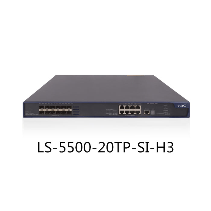 LS-S5500-20TP-SI Ethernet Switch 12 Gigabit SFP Port + 8 Gigabit Electrical Port Layer 3 Core Switch