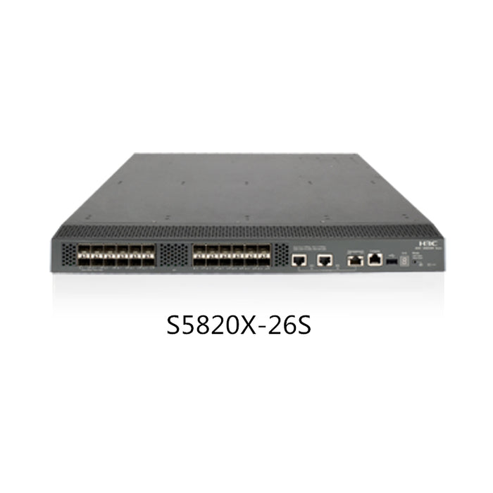 H3C S5820X-26S 24-port 10 Gigabit SFP+ optical 2-port Gigabit three-layer core switch Ethernet switch