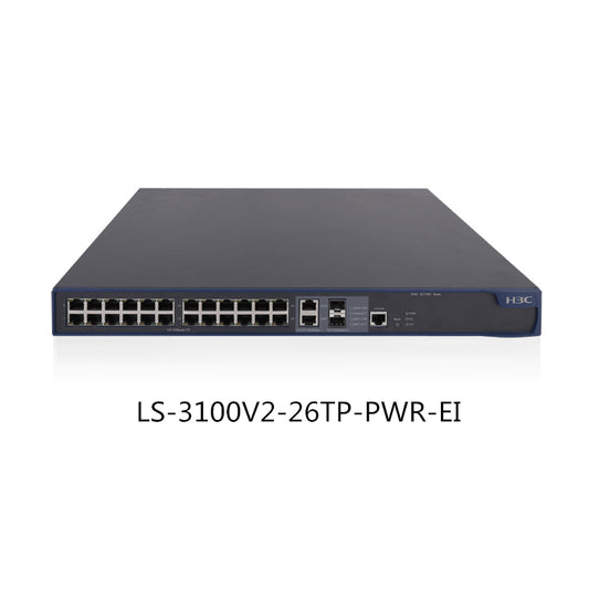S3100V2-26TP-PWR-EI Ethernet Switch 24-port Layer 2 100M Network Manageable POE Switch