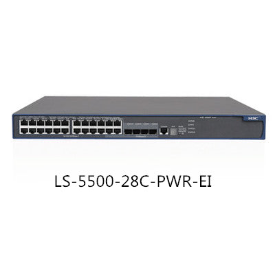 LS-S5500-28C-PWR-EI Ethernet Switch 24-port Layer 3 Gigabit POE Powered Core Switch