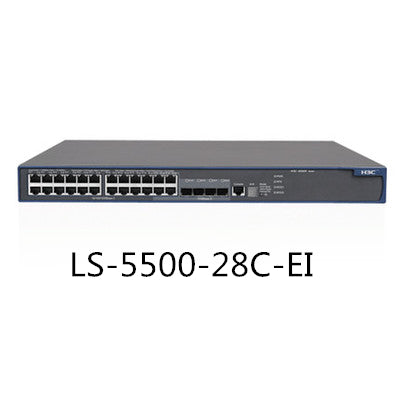 H3C S5500-28C-EI Ethernet Switch 24-port Gigabit Electric 4 Gigabit Combo Scalable Layer 3 Core Managed Switch