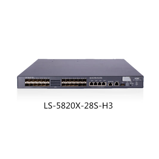 LS-S5820X-28S 24-port 10 Gigabit SFP+ 4-port Gigabit 10 Gigabit core switch L3 Ethernet switch host