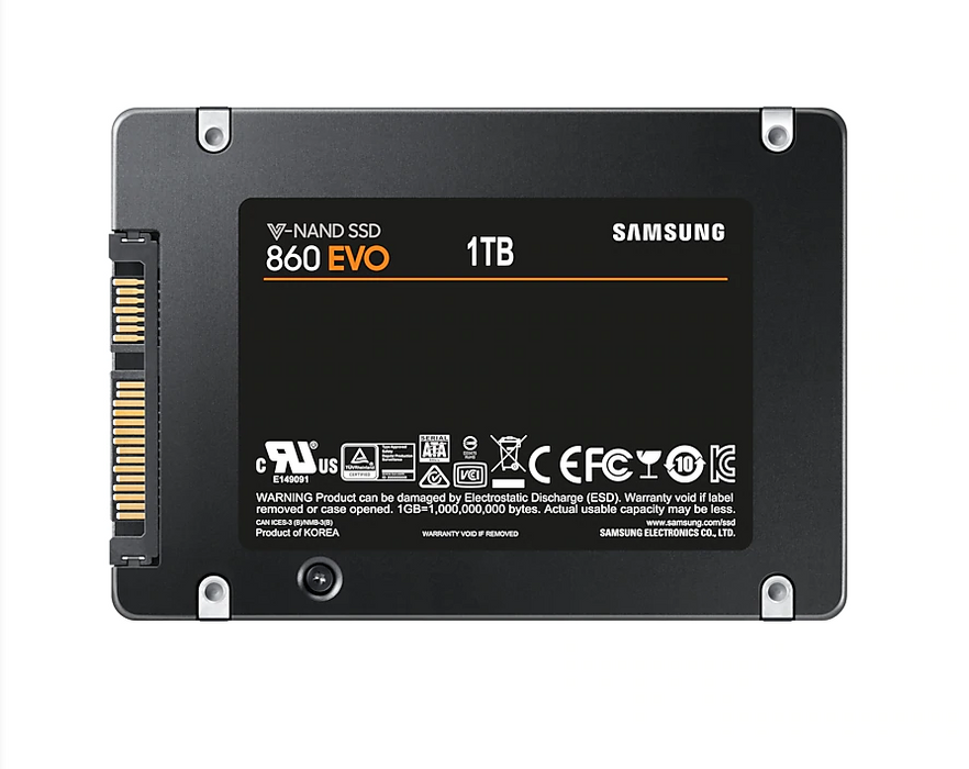 Original SSD 860 EVO 1TB Internal Solid State Disk Hard Drive SATA 3 2.5 inch Laptop Desktop PC SSD