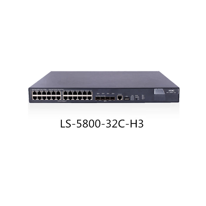 LS-S5800-32C-H3 Ethernet Switch H3C 24-Port Gigabit 4-Port 10 Gigabit Uplink Core Switch