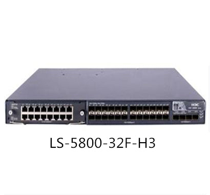 LS-S5800-32F Ethernet Switch H3C 24 Gigabit Optical Port + 40 Mbps Optical Upstream Port Core Switch