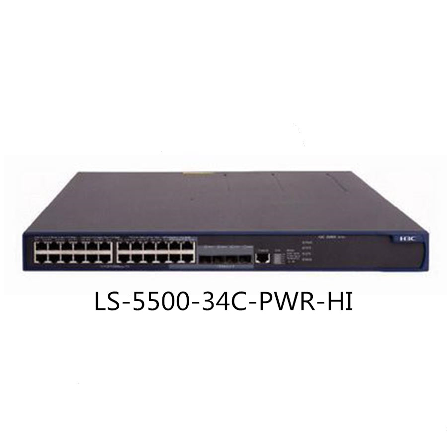 H3C S5500-34C-PWR-HI 24-port PoE Switch Ethernet POE Switch Host ...