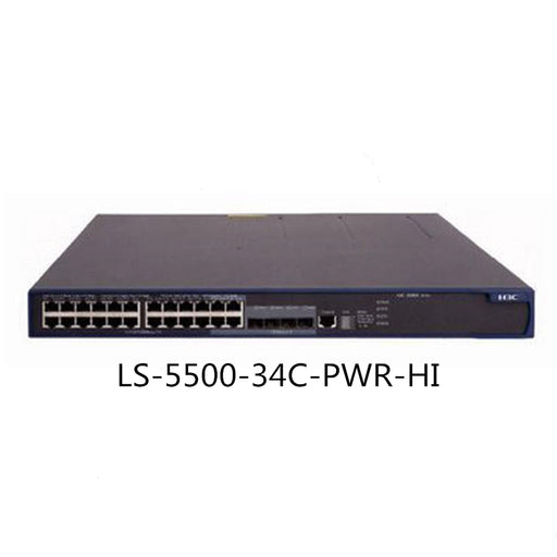 H3C S5500-34C-PWR-HI 24-port PoE switch Ethernet POE Switch Host