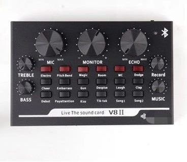Hot Sale BM800 with sound card Condenser Microphone SetProfessional Audio Studio Microphone with Stand Filter