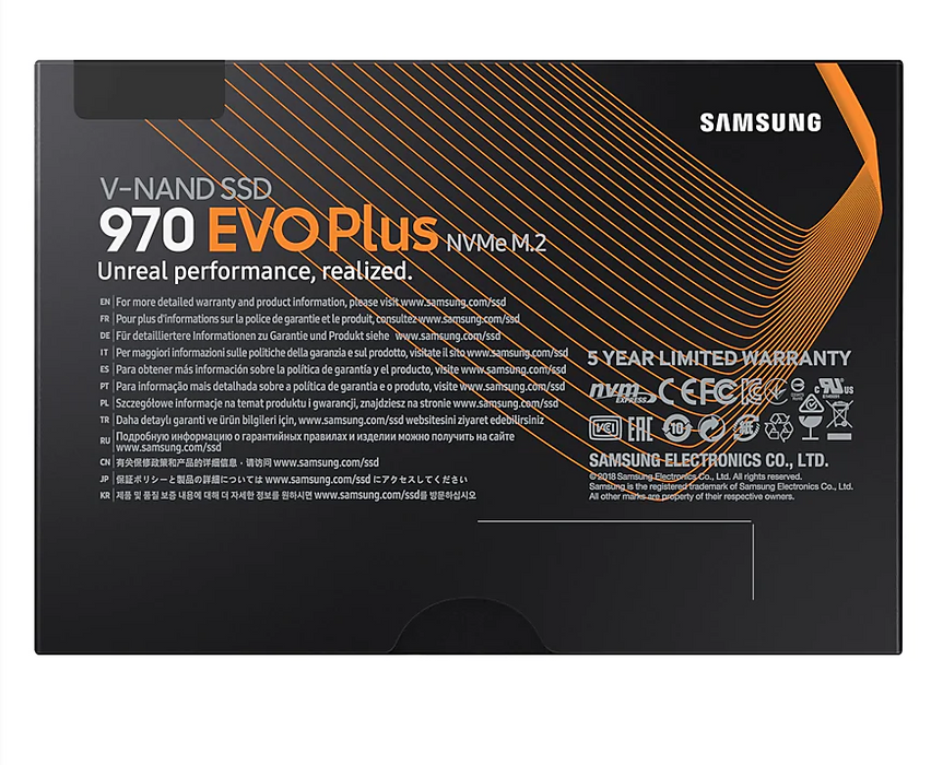 Original Sam sung SSD 970 EVO Plus SSD M2 500GB MZ-V7S500B NVme M.2 2280 NVMe Internal Solid State HardDisk for computer