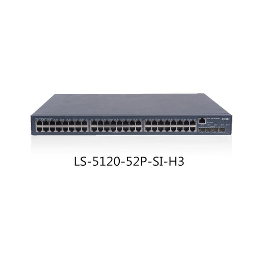 H3C S5120-52P-SI 48-port Gigabit switch 4 Gigabit SFP upstream optical port Layer 2 network management enterprise access switch