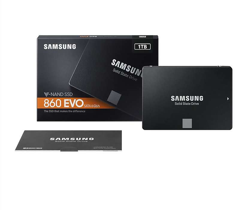 Original SSD 860 EVO 1TB Internal Solid State Disk Hard Drive SATA 3 2.5 inch Laptop Desktop PC SSD