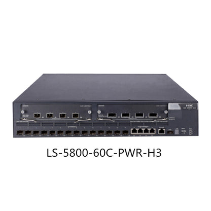 LS-S5800-60C-PWR-H3 Layer 3 Gigabit Ethernet Switch 48-port Gigabit POE Switch Supports 10G ports