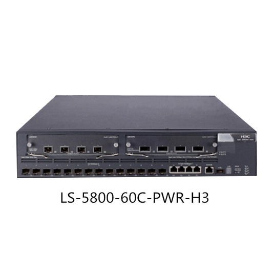 LS-S5800-60C-PWR-H3 Layer 3 Gigabit Ethernet Switch 48-port Gigabit POE Switch Supports 10G ports