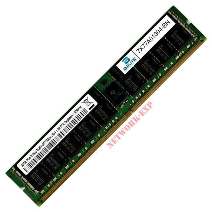 7X77A01304  32GB TruDDR4 2666 MHz (2Rx4 1.2V) RDIMM