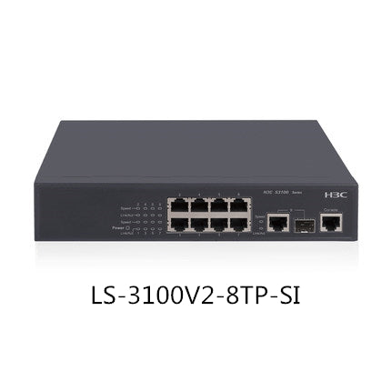 LS-S3100V2-8TP-SI Ethernet Switch 8-port 100M + 1Gigabit Optical Intelligent Managed Enterprise Switch
