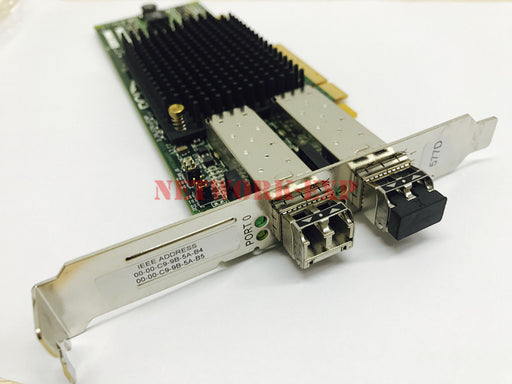 Used 5735 577D LPE12002-IBM 10N9824 minicomputor dual port 8Gb optical fiber card
