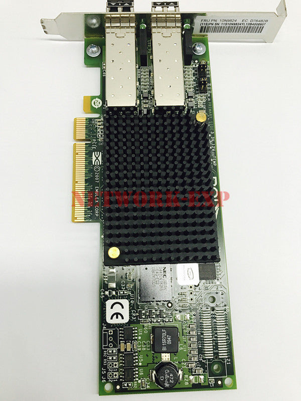 Used 5735 577D LPE12002-IBM 10N9824 minicomputor dual port 8Gb optical fiber card