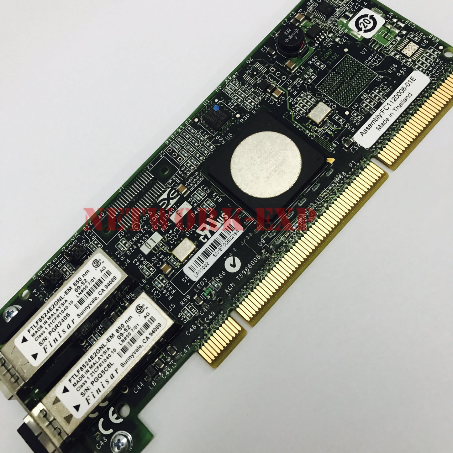 Used  10N8620 5759 4GB 2-Port PCI-X 2.0 DDR Dual Port FC Adapter