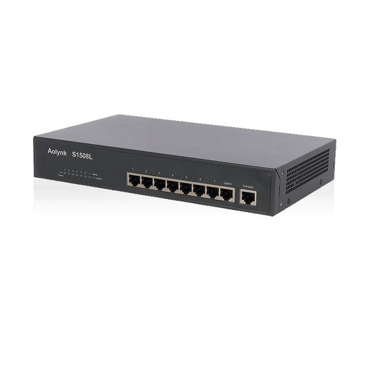 SOHO-S1508L Ethernet switch 8-port digital TV corridor wire speed intelligent with VLAN traffic limit switch